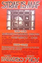 Poster Melkweg - Straf Is Maf, Verzamelen, Posters, Gebruikt, Verzenden, A1 t/m A3, Overige vormen