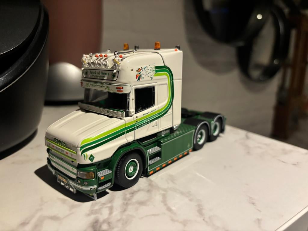 Tekno scania t500 patrick vd hoeven neus, Ophalen of Verzenden, Zo goed als nieuw, Bus of Vrachtwagen, Tekno