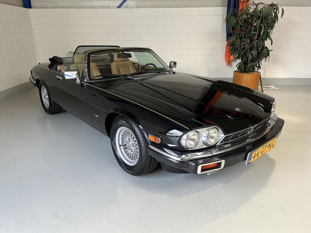 JAGUAR Xj-S, Beige, 287 pk, Zwart, Leder