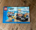 Lego City Kustwacht 4x4 met aanganger en jetski (7737), Ophalen of Verzenden, Gebruikt, Complete set, Lego