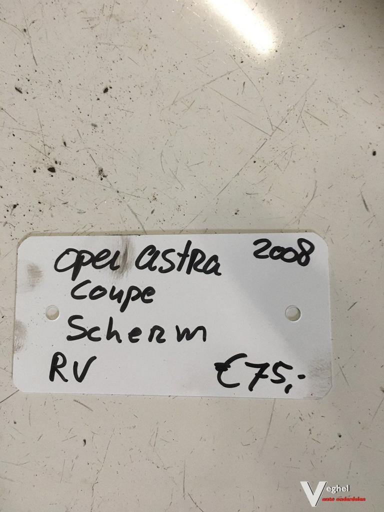 Opel Astra coupe 2008 Voorscherm Rechts Zilver, Ophalen, Gebruikt, -, -