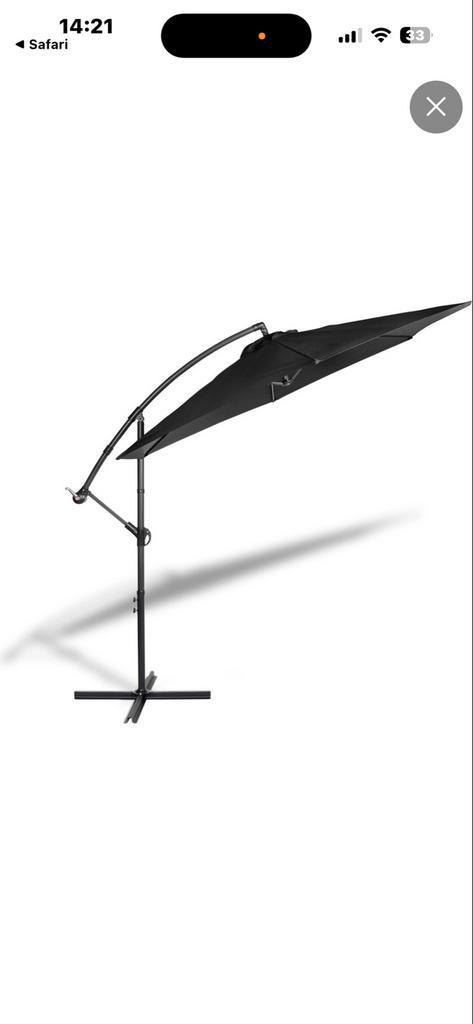 Zweef parasol 3 meter als nieuw, Tuin en Terras, Parasols, Zo goed als nieuw, Zweefparasol, Ophalen