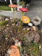 Decoratieve tuinbloemen en vogels, Tuin en Terras, Tuinbeelden, Ophalen, Gebruikt, Overige materialen, Overige typen