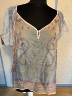 205 Expresso zijden blouse in maat 44, Verzenden, Zo goed als nieuw, Maat 42/44 (L), Blauw