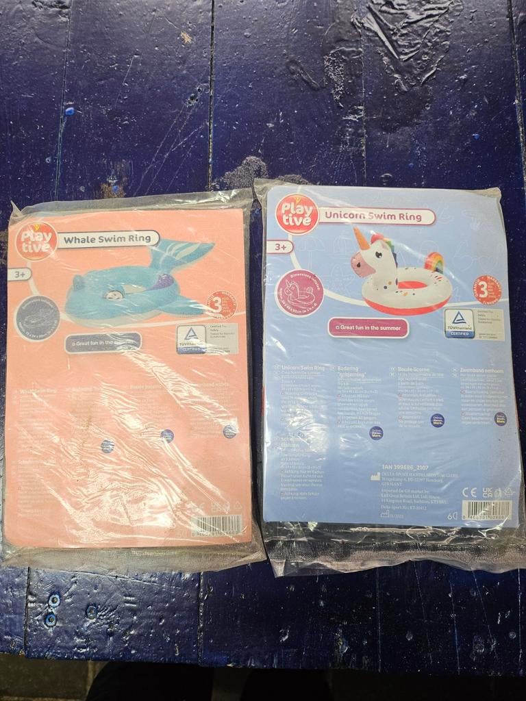 Zwemband Walvis & Eenhoorn - Nieuw in Verpakking, Kinderen en Baby's, Ophalen, Nieuw