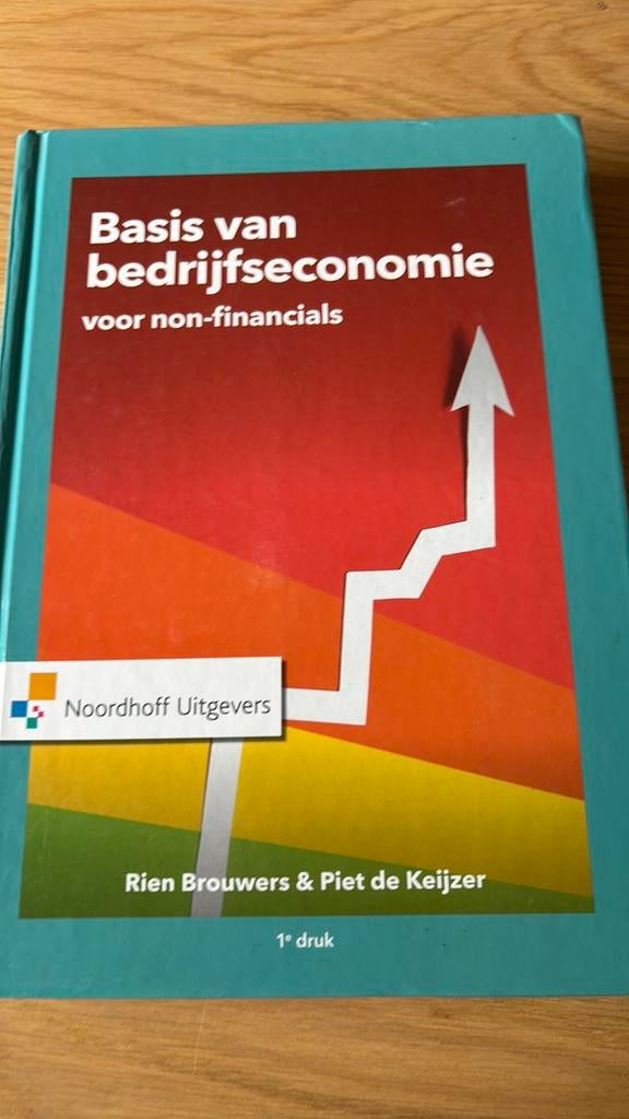 Basis van bedrijfseconomie voor non-financials, Boeken, Ophalen of Verzenden, Gelezen, Management