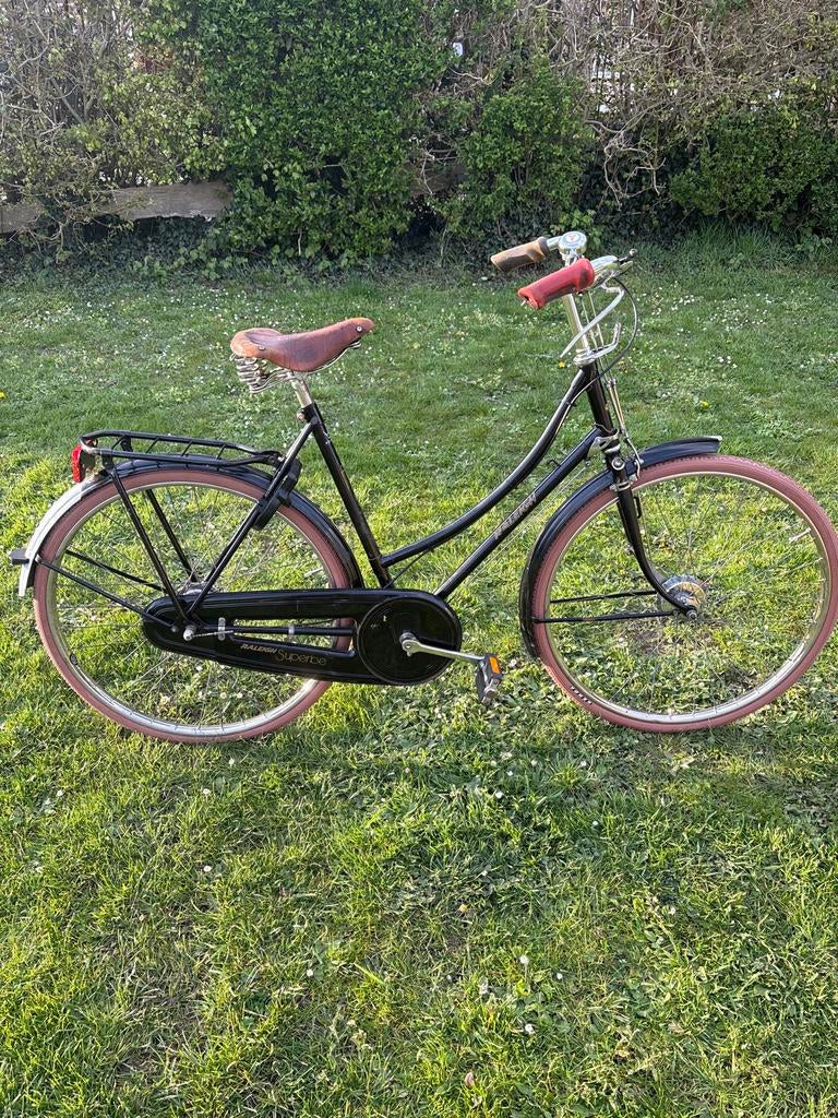 Klassieke vintage Raleigh Superbe omafiets, halleluja fiets, 53 tot 56 cm, Ophalen, Zo goed als nieuw, Versnellingen