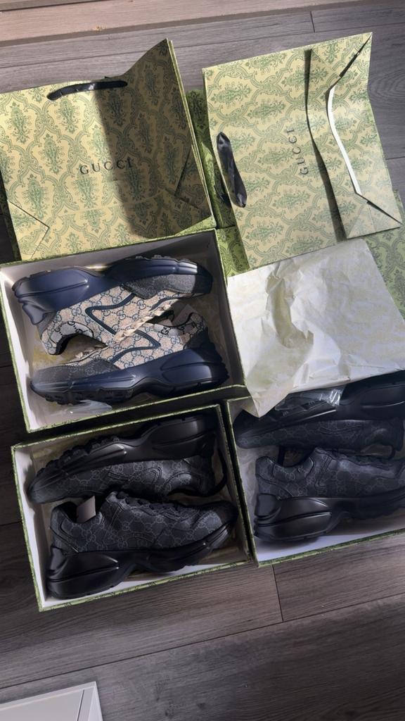 Gucci rhyton, Ophalen of Verzenden, Nieuw, Zwart, Sneakers of Gympen