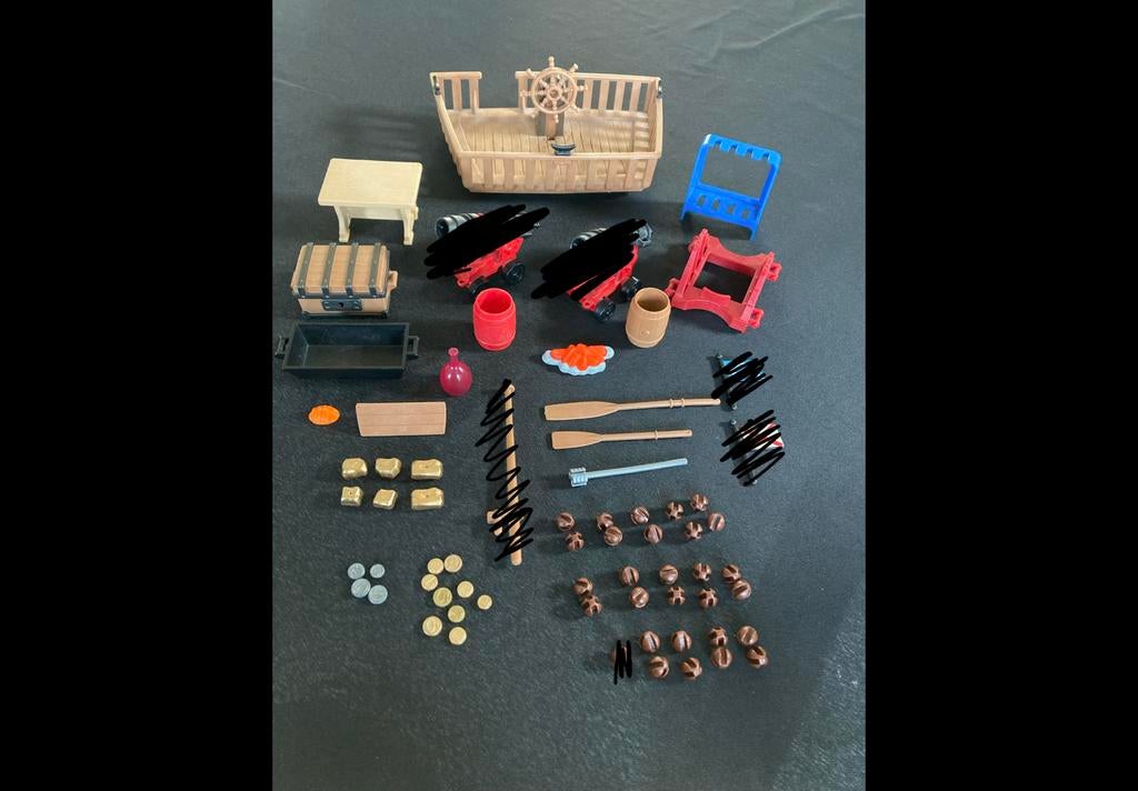 Playmobil munten, peddel, kogels  ed…, Ophalen of Verzenden, Zo goed als nieuw