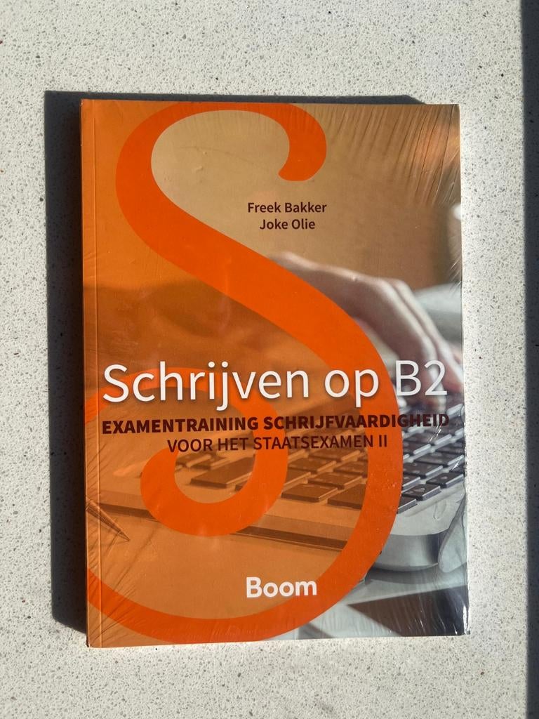 Schrijven op B2 Examentraining, Boeken, Studieboeken en Cursussen, Nieuw, Overige niveaus, Alpha, Ophalen of Verzenden