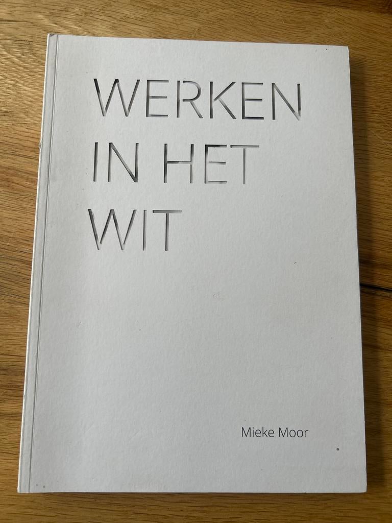 Werken in het Wit - Mieke Moor (ISBN 9789086841585), Ophalen of Verzenden, Zo goed als nieuw