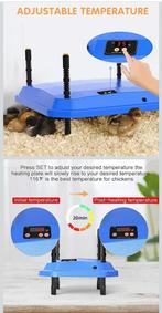 2x Kuikens warmteplaat, Dieren en Toebehoren, Verzenden, Gebruikt, Overige typen