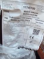 Madura vulkaanzwart edelengobe, Ophalen, Steen of Klei, 15 m² of meer, Dakpannen