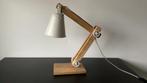 Bureaulamp design industrieel hip vintage trendy retro creme, Ophalen, Zo goed als nieuw