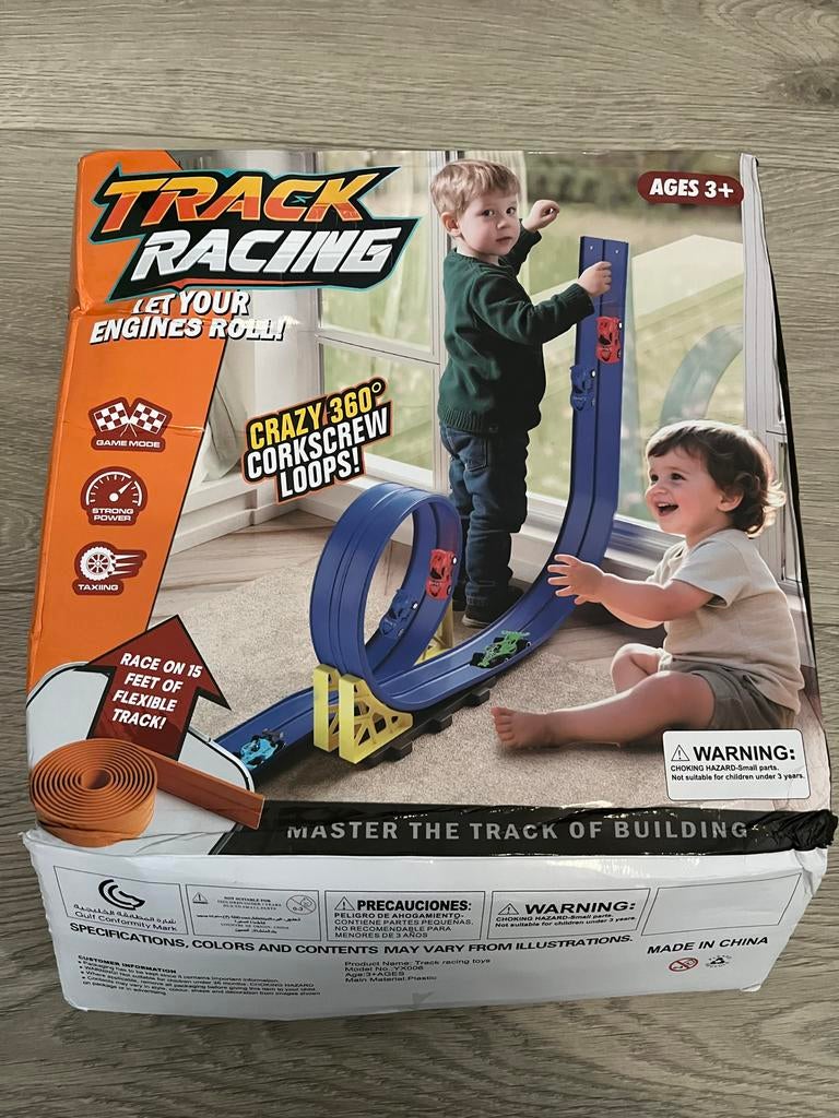 Track Racing Baan - Doos beschadigd, Ophalen of Verzenden, Nieuw