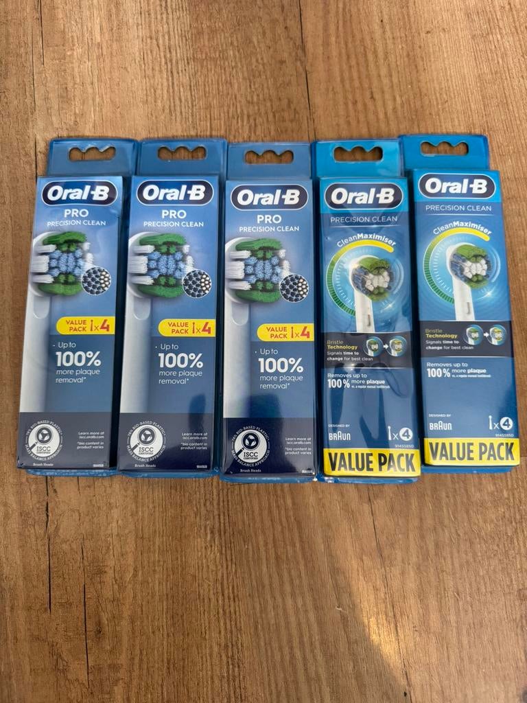 Oral-B Pro Precision Clean Opzetborstels, Ophalen of Verzenden, Nieuw, Tandenborstel