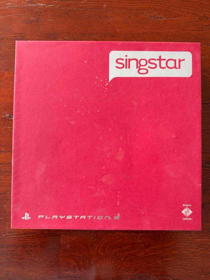 Singstar draadloze microfoons + 9 games (PS3/PS4), Spelcomputers en Games, Games | Sony PlayStation 3, Gebruikt, Muziek, 2 spelers