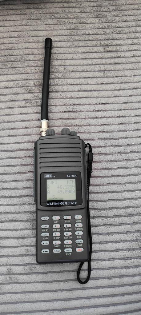 Radio AR8000, Ophalen, Gebruikt, Overige typen