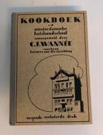CJ WANNEE ANTIEK KOOKBOEK, Boeken, Kookboeken, Ophalen of Verzenden, Zo goed als nieuw, Nederland en België