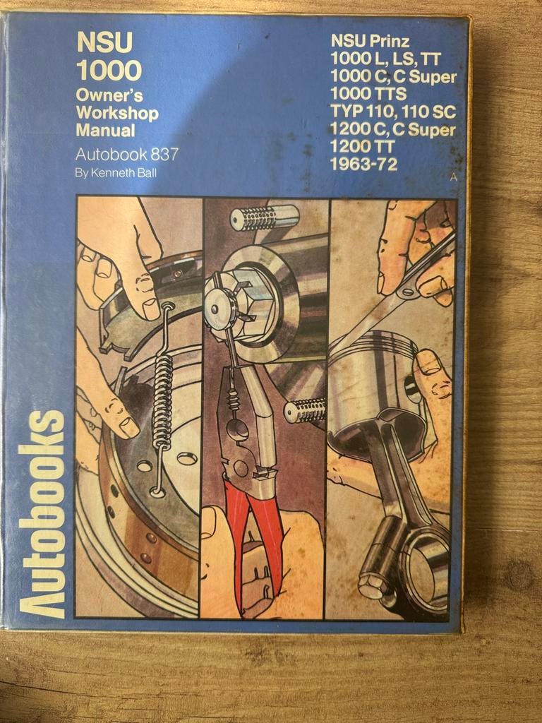 NSU 1000 Owners Workshop Manual, Ophalen of Verzenden, Gelezen, Overige merken