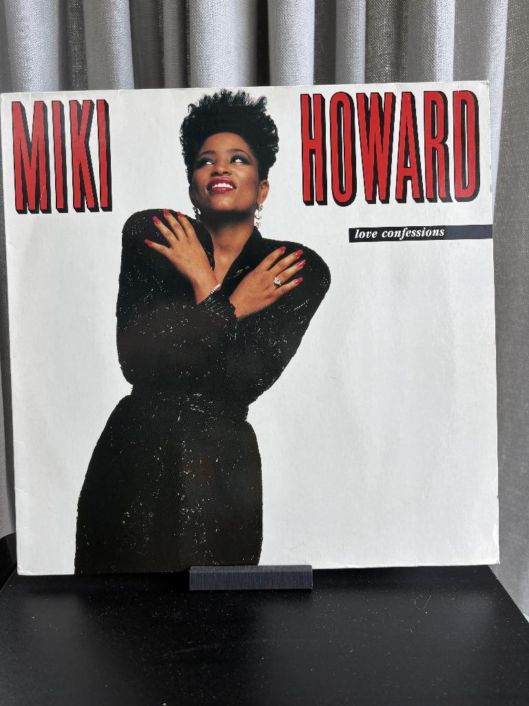 LP Miki Howard - Love Confessions (781 810-1, 1987), Ophalen of Verzenden, 1980 - 1989, Zo goed als nieuw, 12 inch