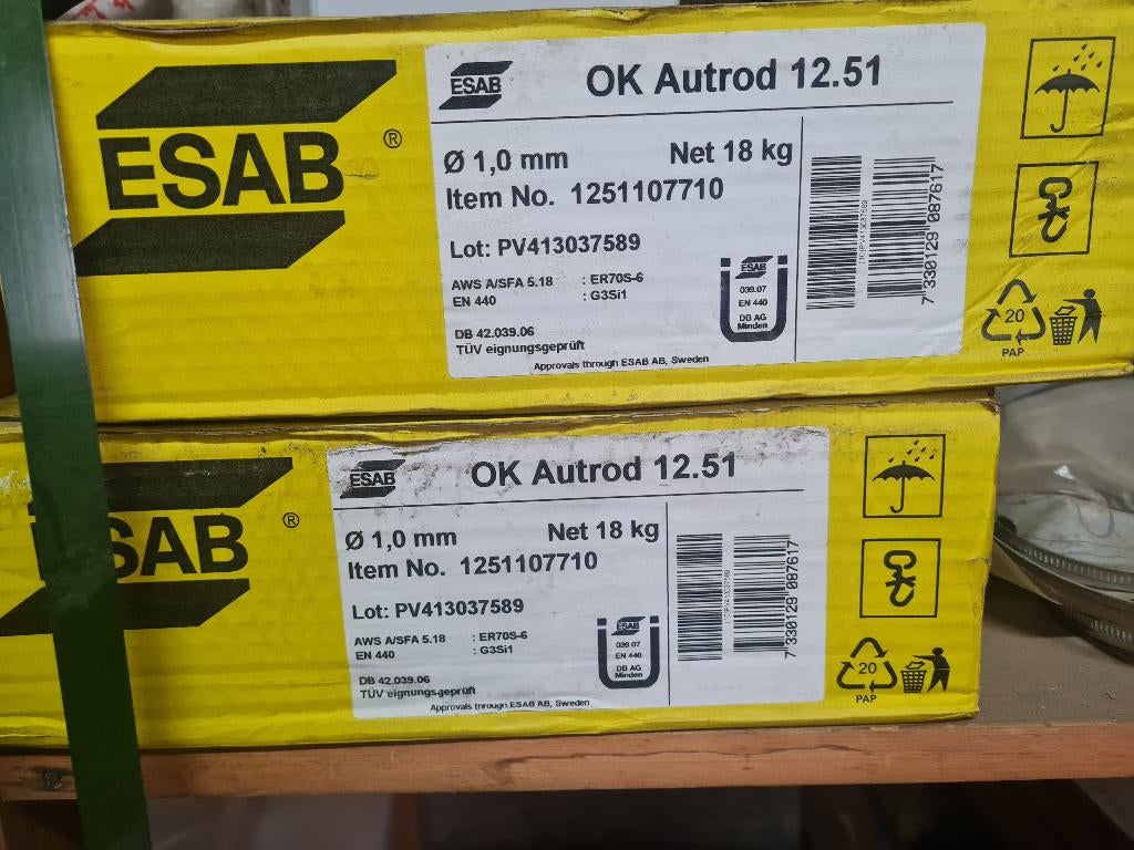 lasdraad, Doe-het-zelf en Verbouw, Gereedschap | Lasapparaten, Ophalen of Verzenden, Nieuw, 150 tot 250 ampère, Tig