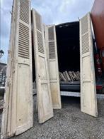 antieke luiken louvredeuren panelen oude, Ophalen of Verzenden, Gebruikt