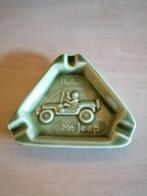Vintage Mr. Jeep asbak - Souvenir of Liberated Holland, Verzamelen, Ophalen, Gebruikt, Asbak