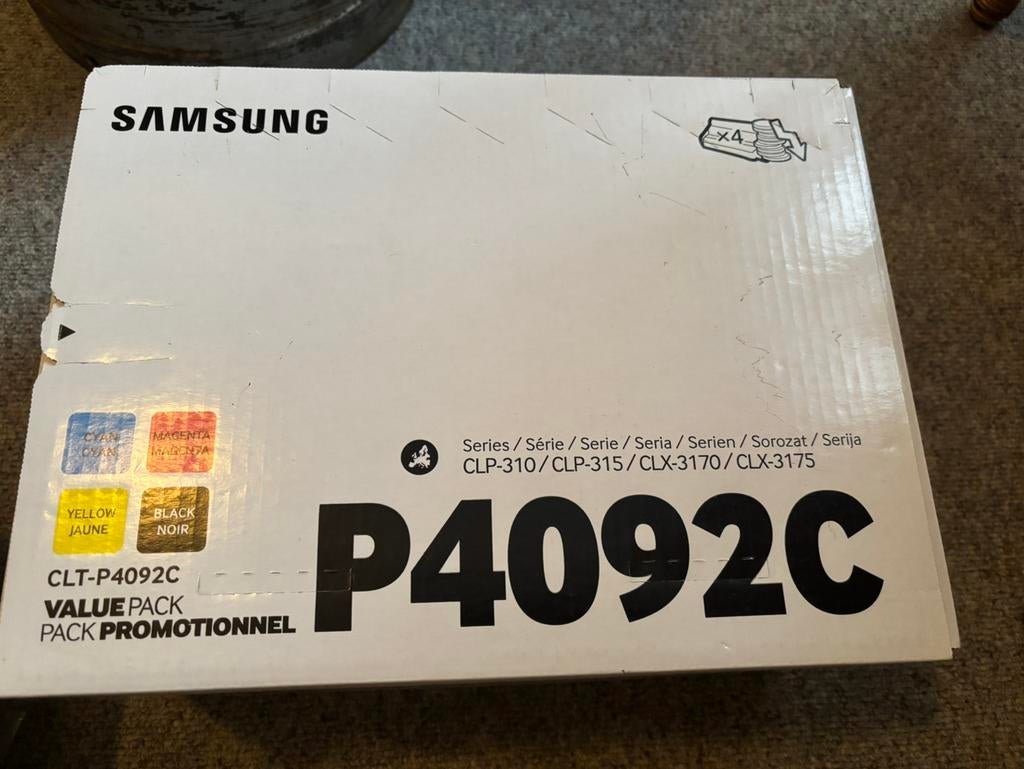 HP Samsung, Ophalen, Nieuw, Toner, HP