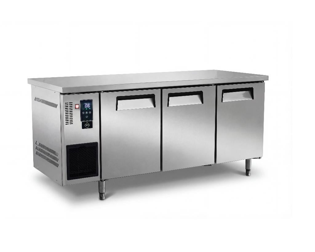NEO Koelwerkbank | 2/3 deuren | 120/150/180 cm | RVS, Info@neohoreca.nl, De Steven 20-1, Neo Horeca, Nieuw in verpakking