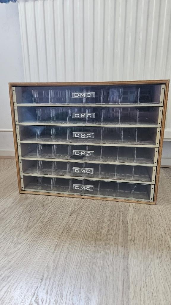 DMC borduurgaren kist, Ophalen, Gebruikt, Hout, Overige typen