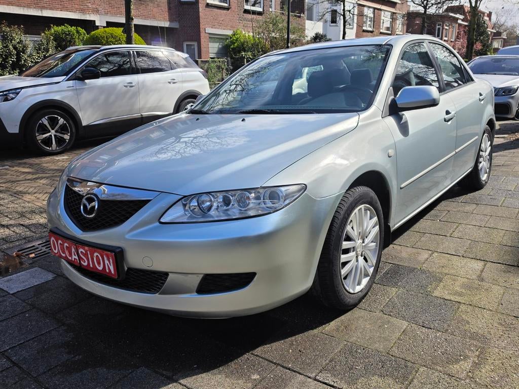 Mazda 6 2.0 Sedan - Automaat - NAP - 195.000km - Topauto, Stof, 4 cilinders, Mistlampen, Bedrijf