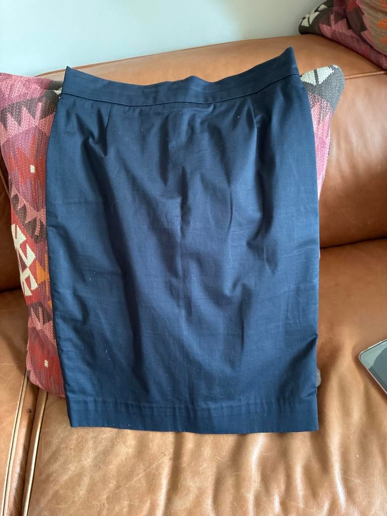 COS Donkerblauwe Kokerrok Maat 38, Kleding | Dames, Maat 38/40 (M), Blauw, Ophalen of Verzenden, Zo goed als nieuw