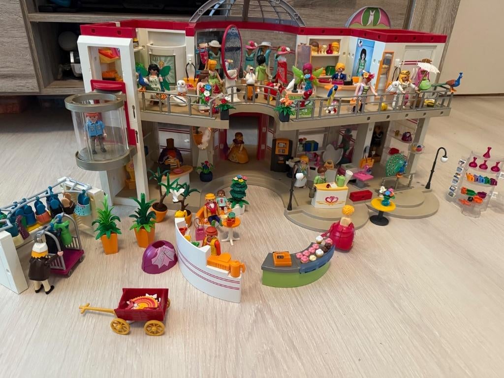 Playmobil Winkelcentrum, Kinderen en Baby's, Ophalen, Zo goed als nieuw, Complete set