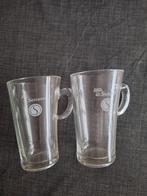 SENSEO DOUWE EGBERTS glazen 11 cm hoog, Verzamelen, Glas en Borrelglaasjes, Ophalen of Verzenden, Zo goed als nieuw, Overige typen