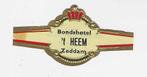 abonnee 1 -1095- bondshotel t heem  zeddam, Ophalen of Verzenden, Luciferdoosjes of -merken