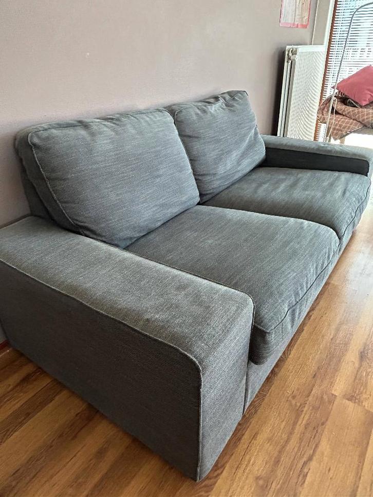 bank IKEA KIVIK 2nd hand, Huis en Inrichting, Banken | Bankstellen, Gebruikt, Rechte bank, Tweepersoons, 150 tot 200 cm, 75 tot 100 cm