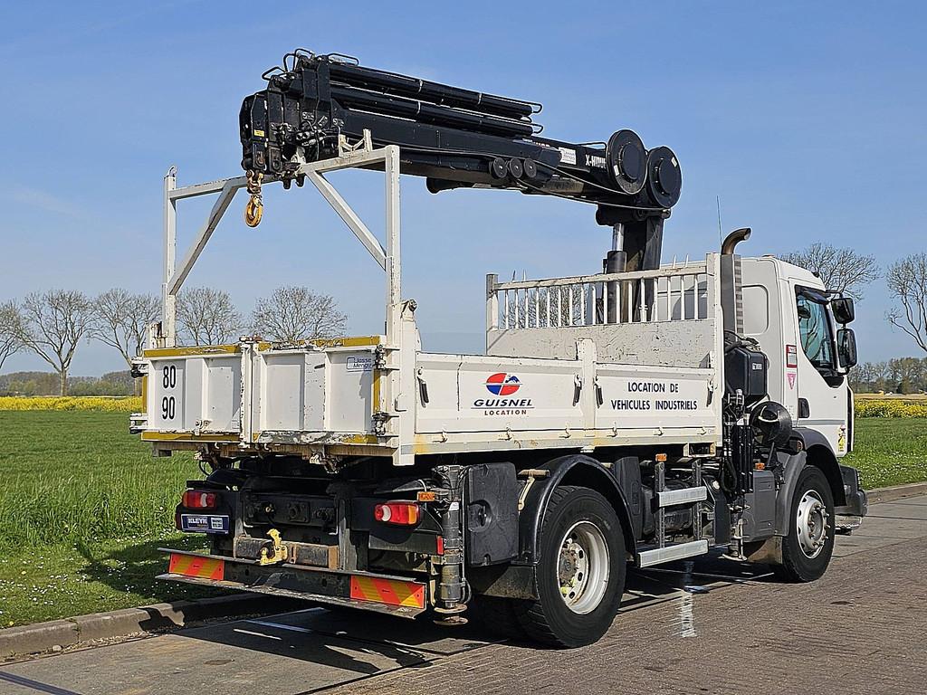 RENAULT D 240 hiab 158es4,16 ton, Auto's, Automaat, Euro 6, Renault, Wit