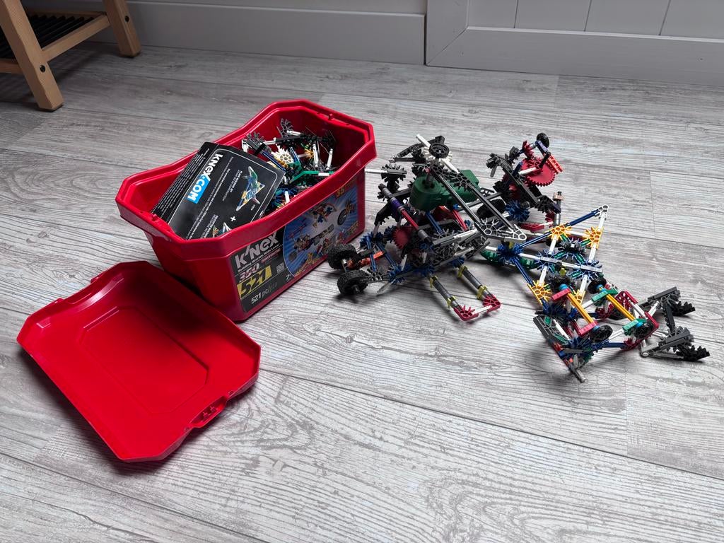Grote set K'nex, Kinderen en Baby's, Speelgoed | Bouwstenen, Ophalen of Verzenden, Gebruikt, K'nex