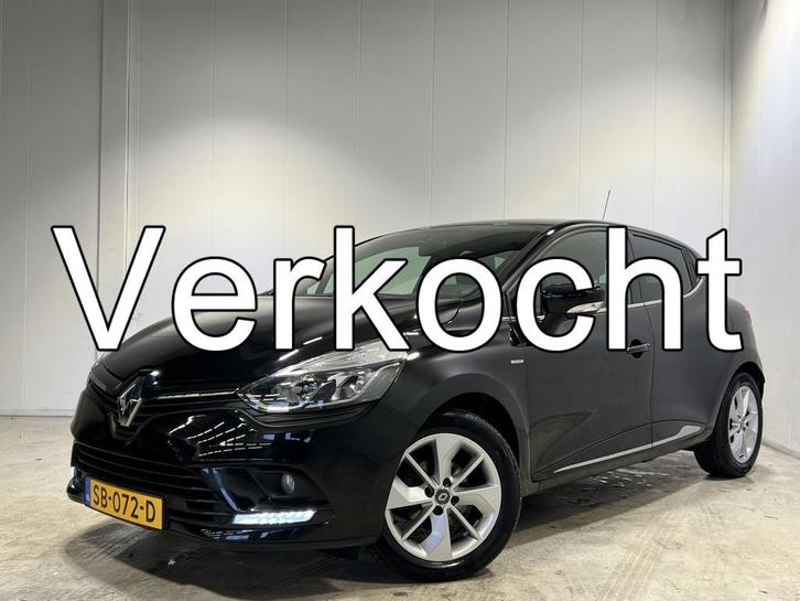 Renault Clio 0.9 TCe Limited | Navigatie | LM Velgen 16" | C, Auto's, Renault, Bedrijf, Te koop, Clio, ABS, Airbags, Airconditioning