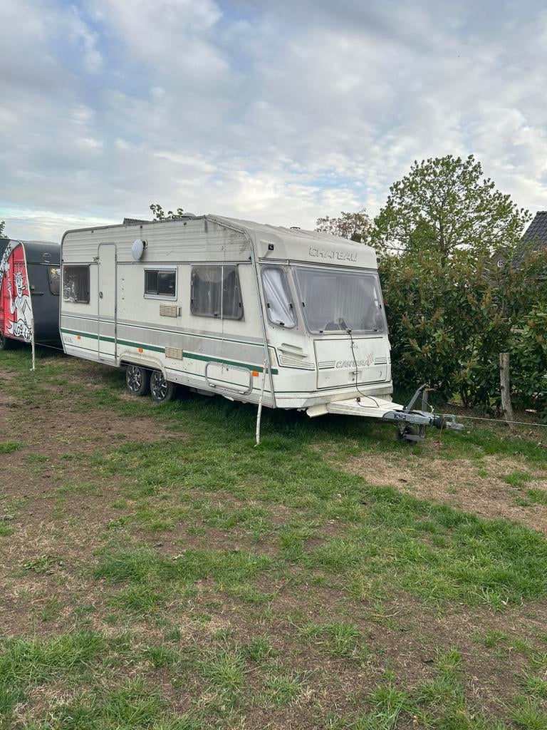 Caravan zwarte cross, Caravans en Kamperen, Ophalen, Zo goed als nieuw