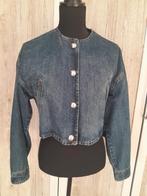 Kort spijkerjasje van H&M maat Xs Nieuw!, Kleding | Dames, H&M, Blauw, Nieuw, Ophalen of Verzenden