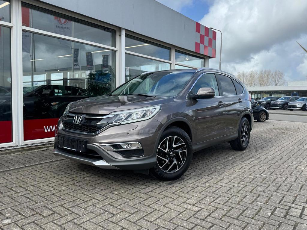 Honda CR-V 2.0 Elegance|Stoelverw|Camera|Navi|Climate|Cruise, Auto's, Honda, Voorwielaandrijving, Gebruikt, 4 cilinders, Bruin