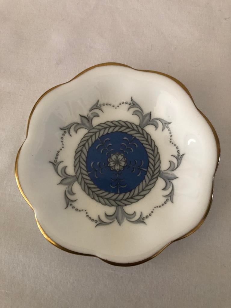 Coalport bone china ring schaal - dia 9 cm - bijna gratis, Antiek en Kunst, Ophalen of Verzenden