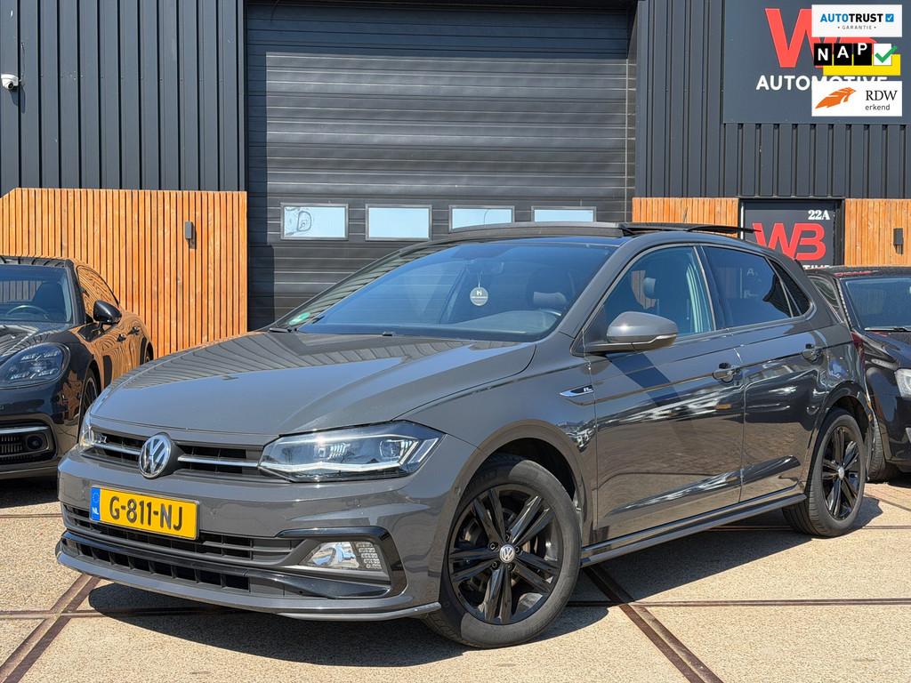 Volkswagen Polo 1.0 TSI R-Line Clima Adapt. cruise Stoelverw, Auto's, Voorwielaandrijving, Euro 6, 580 kg, 116 pk