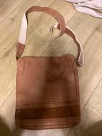 Leren schoudertas / messenger bag – cognac, Sieraden, Tassen en Uiterlijk, Ophalen of Verzenden, Zo goed als nieuw, Bruin, Leer