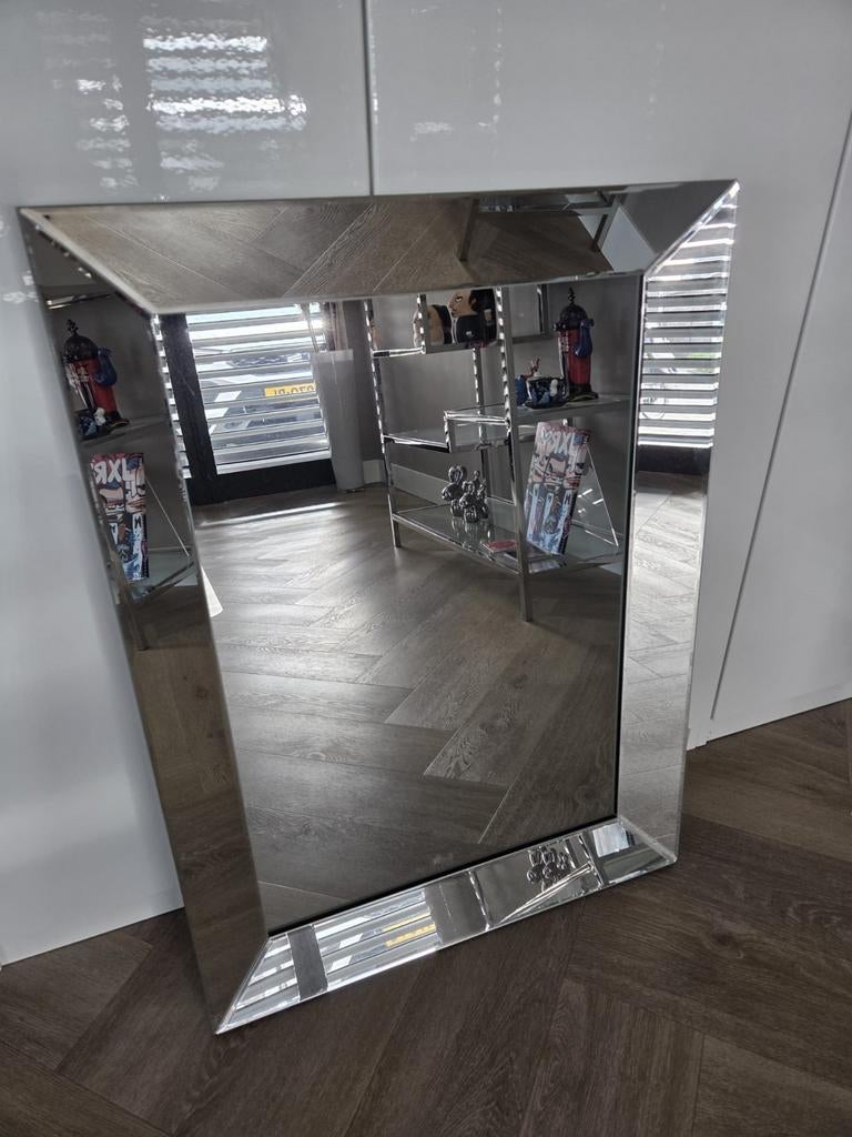 Spiegel in Eric Kuster stijl 70x50 cm, Huis en Inrichting, Woonaccessoires | Spiegels, Ophalen of Verzenden, Zo goed als nieuw