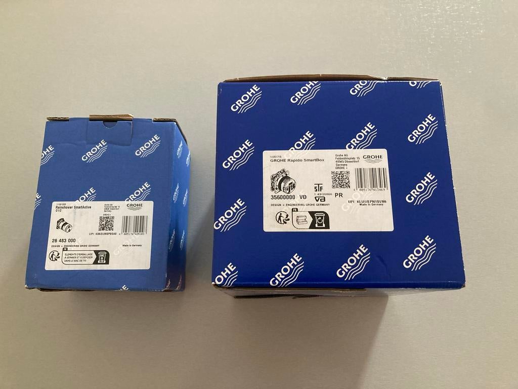 GROHE Rapido SmartBox en Rainshower SmartActive, Ophalen of Verzenden, Nieuw, Douche