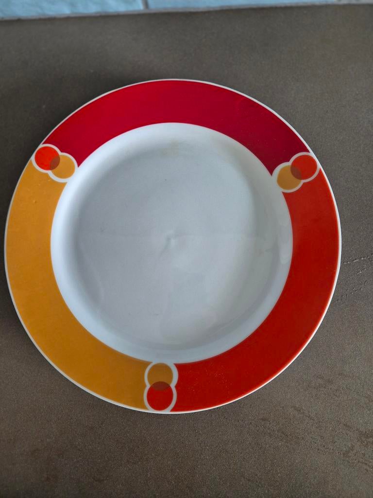 Groot Bord / Serveerbord Retsch Arzberg Seventies '70, Gebruikt, Ophalen of Verzenden, Bord(en), Overige stijlen