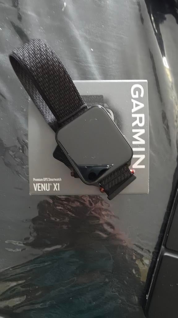 Garmin Venu X1 smartwatch, Sieraden, Tassen en Uiterlijk, Smartwatches, Zwart, Garmin, Ophalen of Verzenden, Zo goed als nieuw